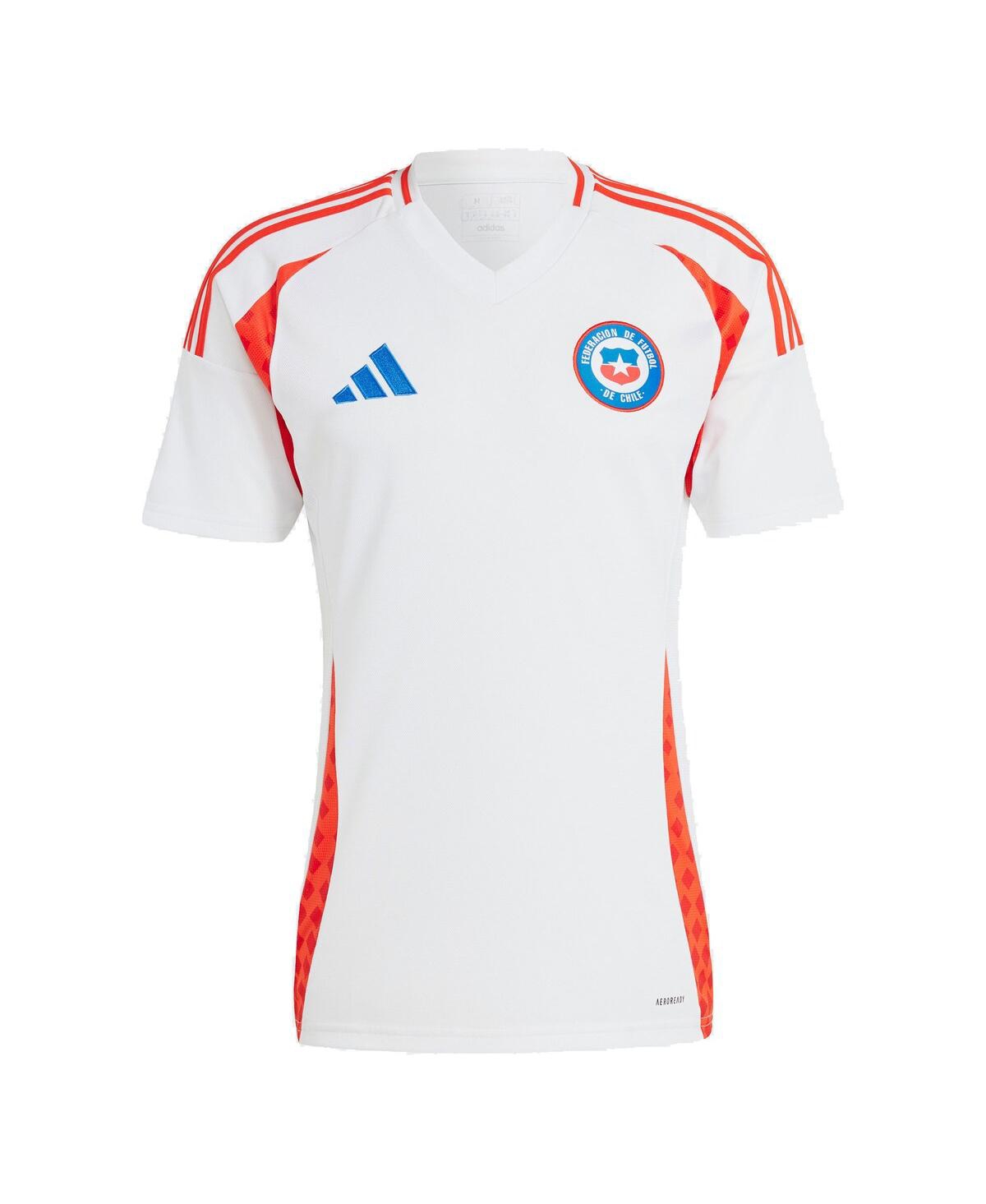 Adidas Men'sChile National Team 2024 Away Replica Jersey - White