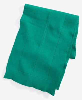 On 34th - Women's Solid Multi-Stitch Scarf