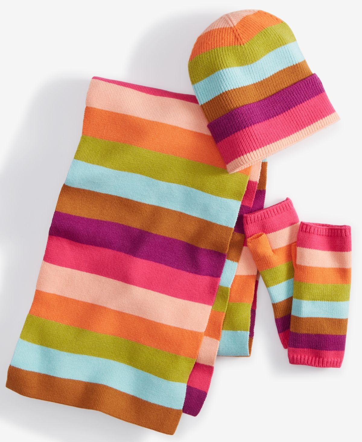 On 34th Women's Colorblocked Oblong Scarf, Created for Macy's