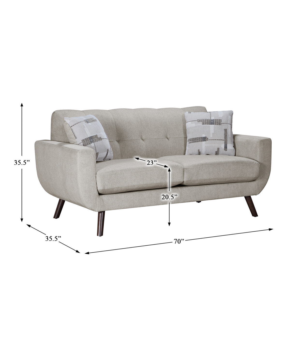 Homelegance White Label Lafael 70