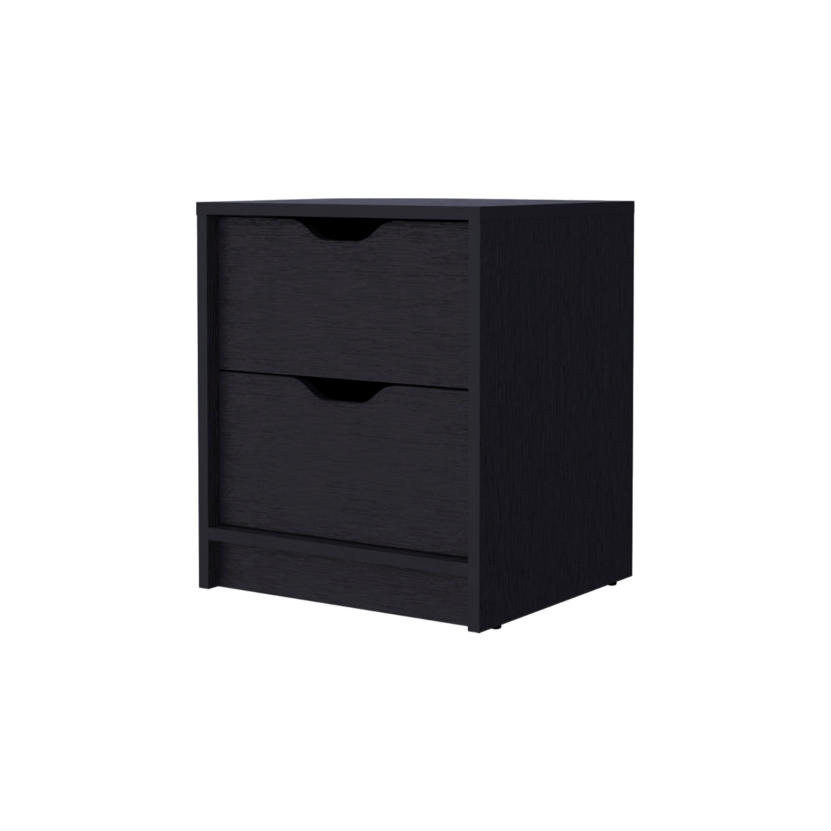 Fm Furniture Dillon 2 Drawers Nightstand, Bedside Table with Storage