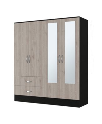 Florencia L Mirrored Armoire
