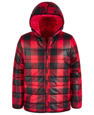 Mango Wool Plaid Puffer Coat Jacket Winter Sz selling M RUNS BIG