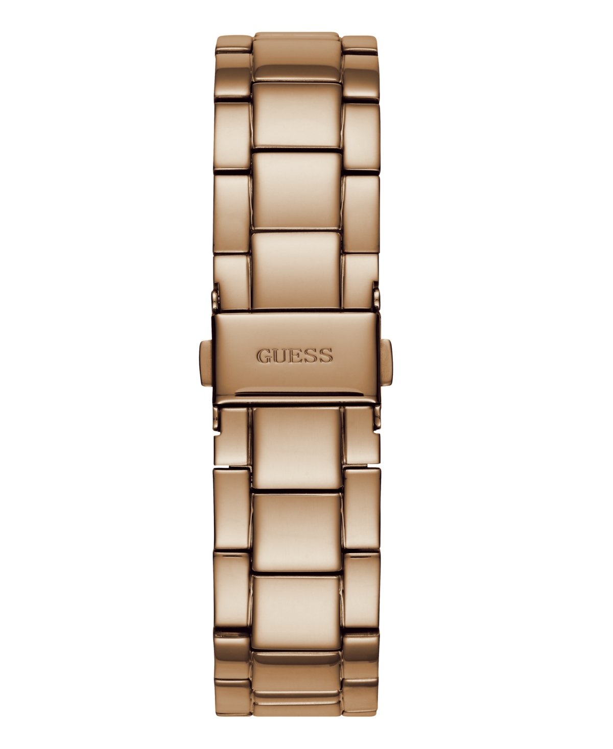 Guess Women's Multi-function Rose Gold Tone Stainless Steel Watch 40 Mm In Rose Gold