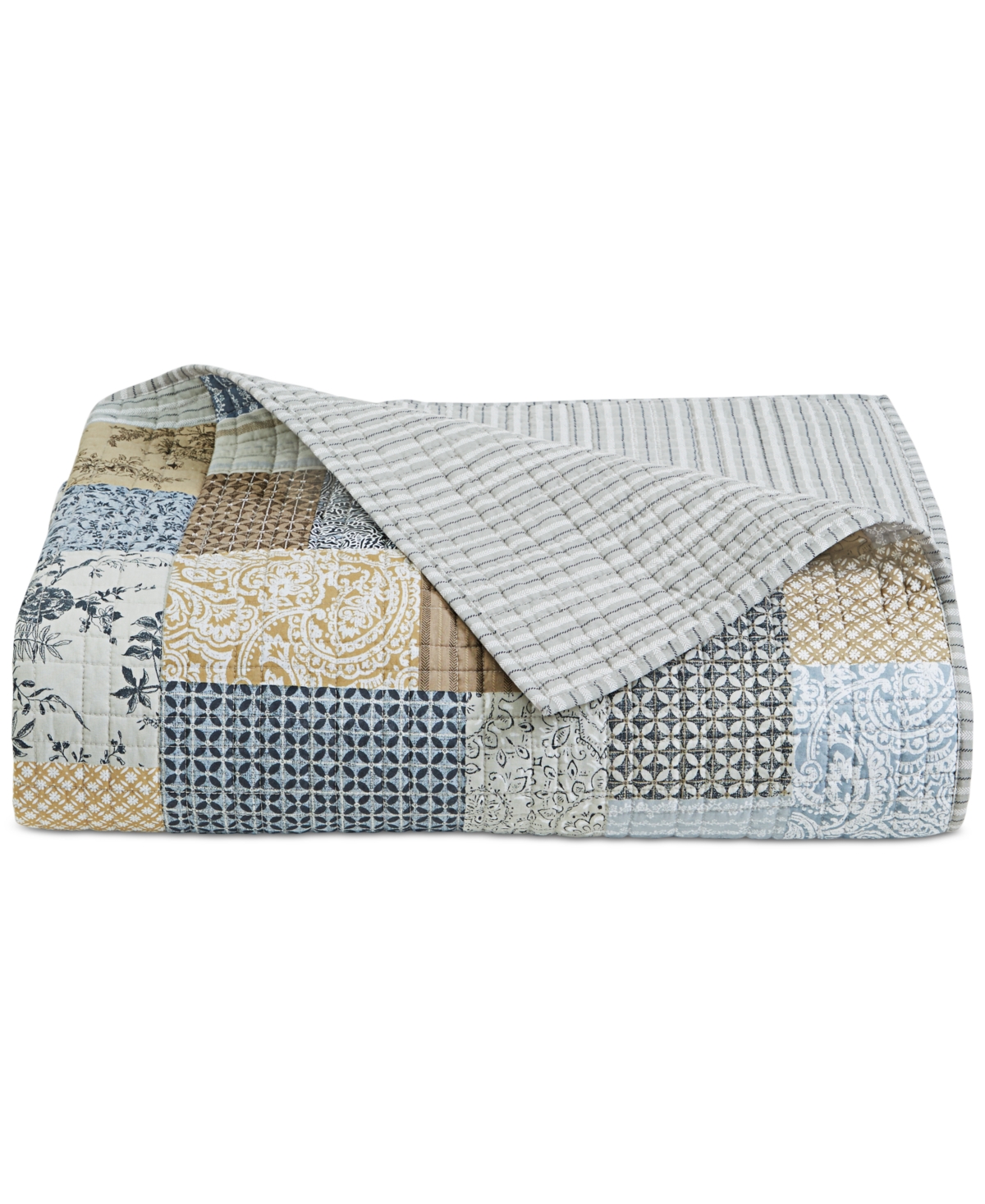 Charter Club Heritage Patchwork Cotton Quilt, Full/Queen, Exclusively at Macy's