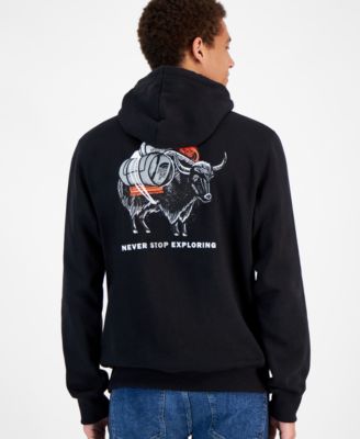 The North Face Men's Yak Standard-Fit Printed Hoodie - Macy's