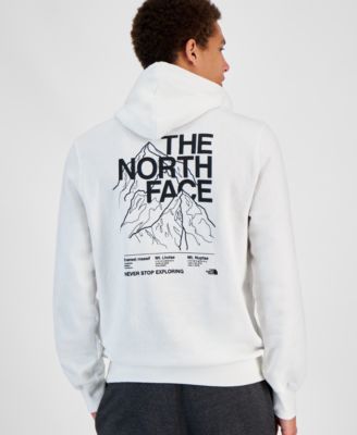 The North Face Men's Mountain Peaks Standard-Fit Printed Hoodie