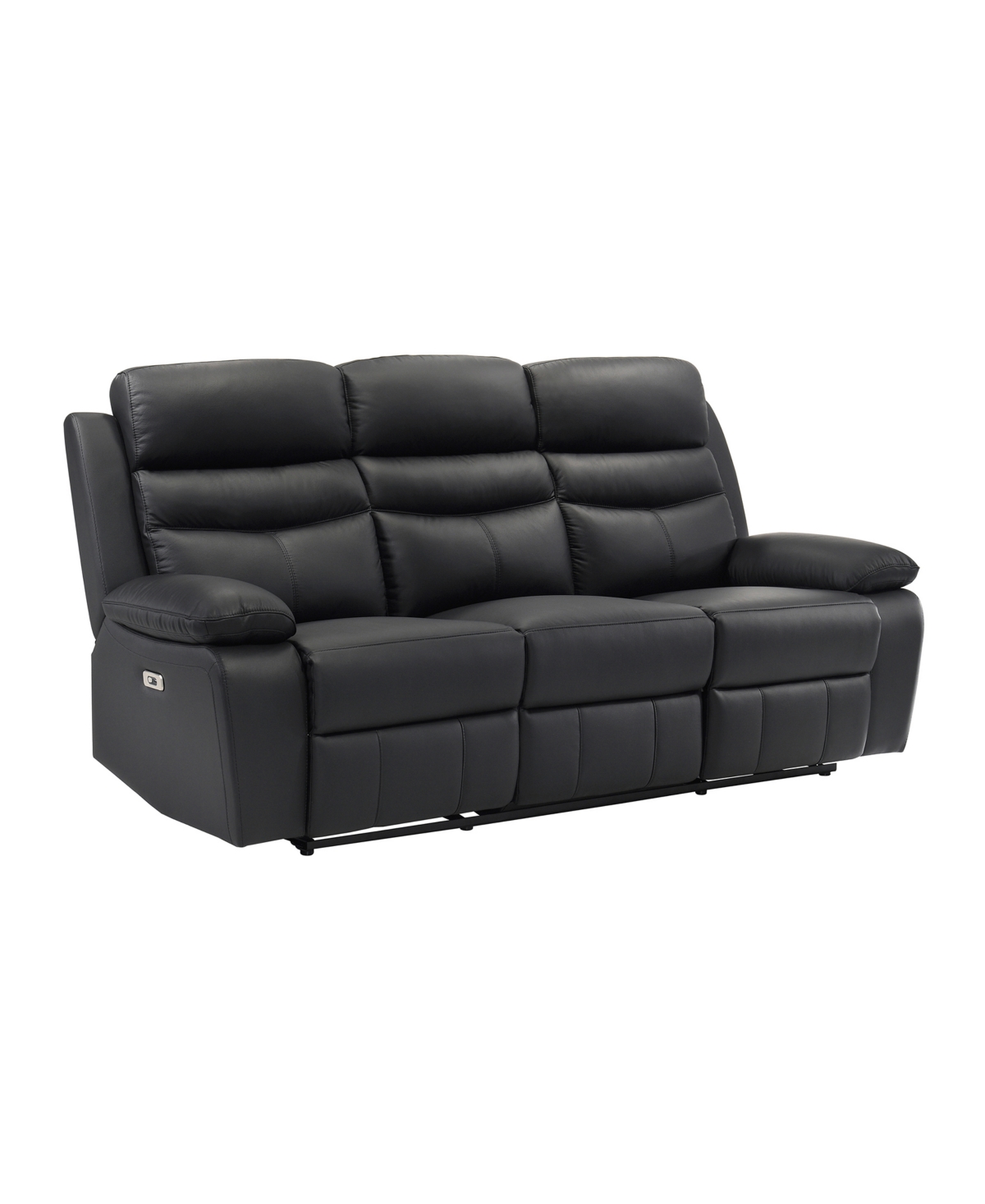 HOMELEGANCE WHITE LABEL RITTMAN 87" POWER DOUBLE RECLINING SOFA 
