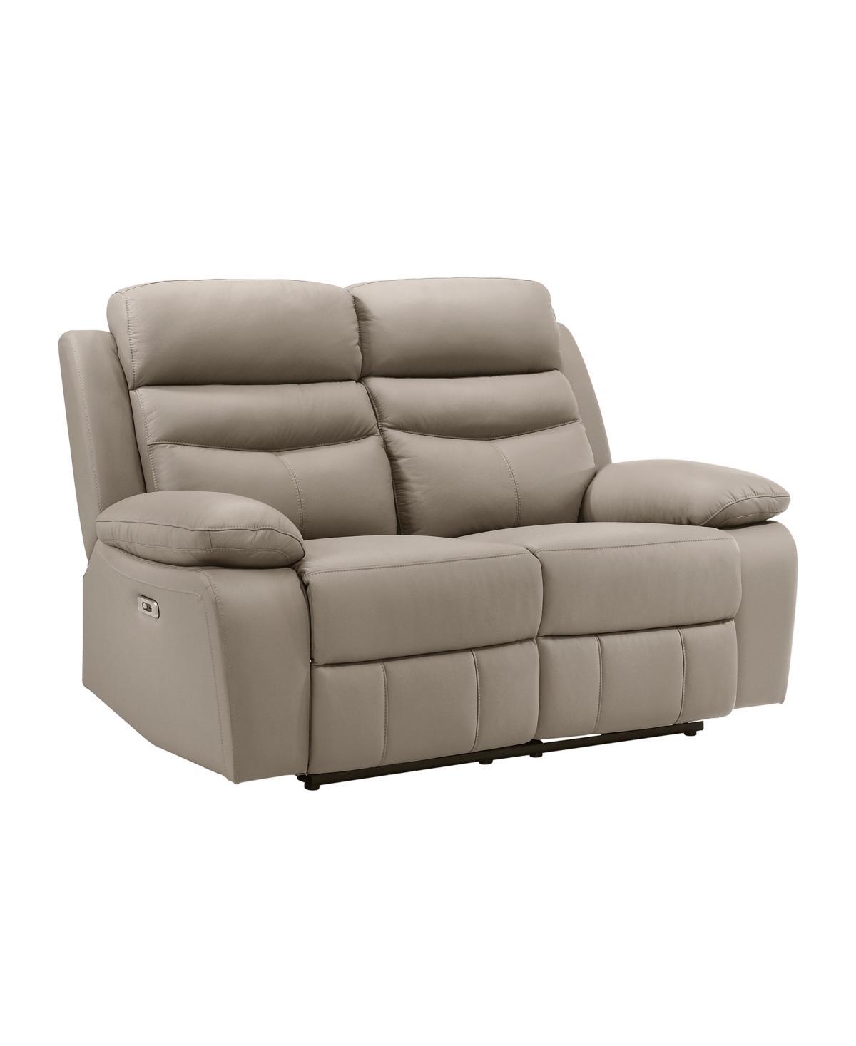 HOMELEGANCE WHITE LABEL RITTMAN 64" POWER DOUBLE RECLINING LOVE SEAT 
