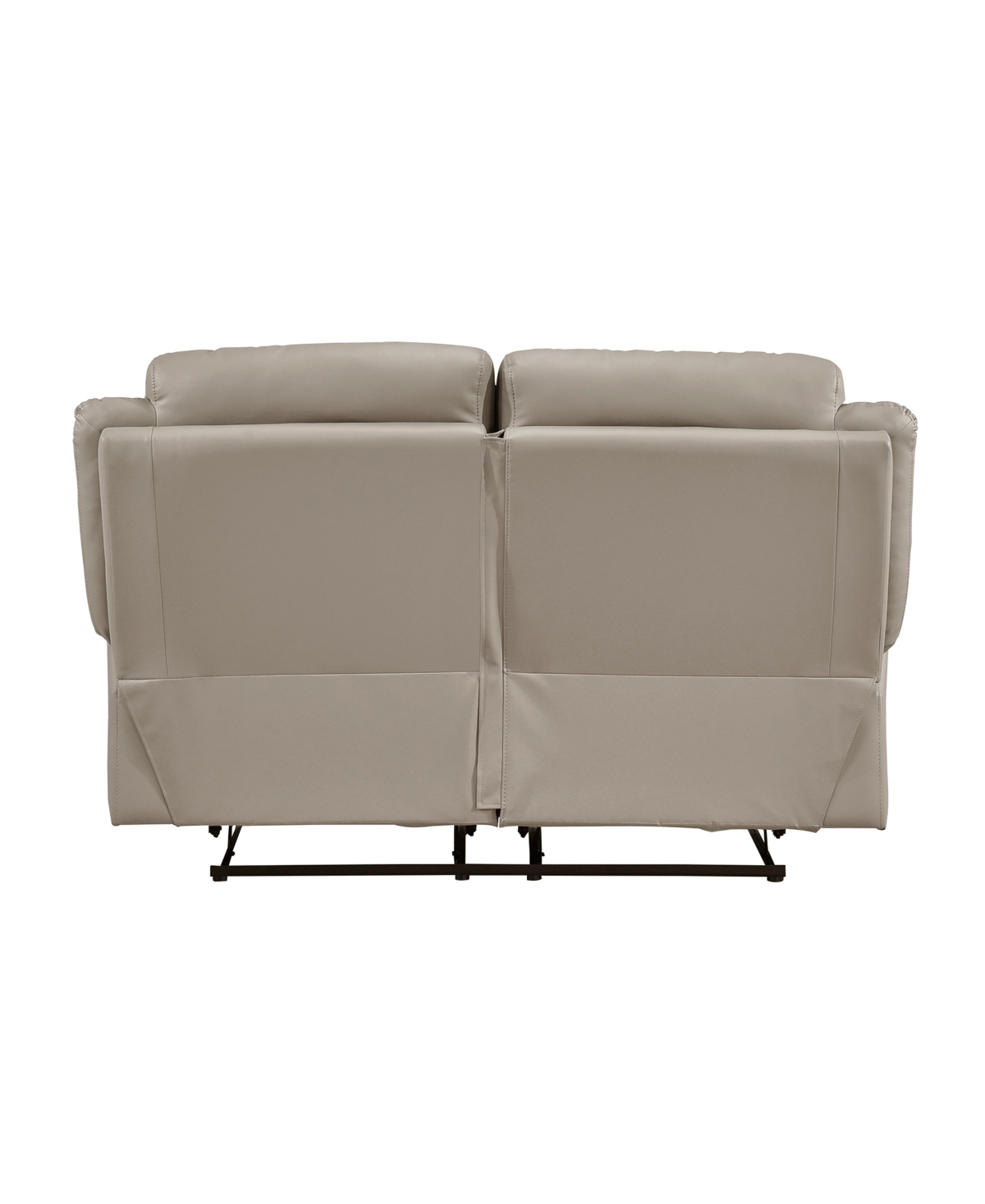Shop Homelegance White Label Corvallis 63" Double Reclining Love Seat In Latte
