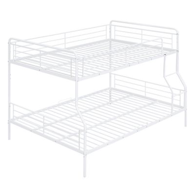 Full XL Over Queen Metal Bunk Bed