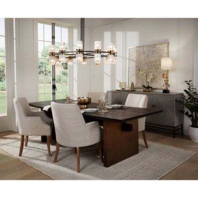 Luxe Modern Buffet Console Table Lamp 32" Tall Skinny Sculptural Gold Scroll Metal White Drum Shade for Bedroom Living Room Bedside Nightstand House Home Dining Entryway Office - Possini Euro Design