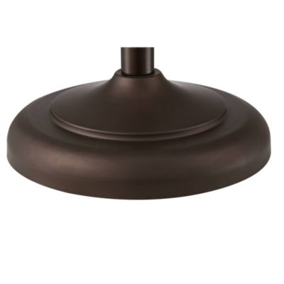 Ferris Rustic Farmhouse Pharmacy Floor Lamp 57" Tall Bronze Faux Wood Grain Adjustable for Living Room Reading Bedroom Office Home