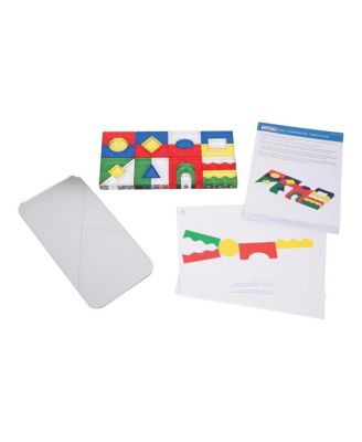 Color Crystal Blocks with Activity Cards - Set of 25