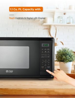 1.1 Cu. Ft. 1000W Countertop Microwave Oven