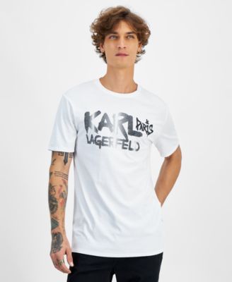 Men's Cotton Shiny-Logo T-Shirt