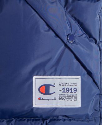 Men's Solid-Color Quilted Puffer Vest