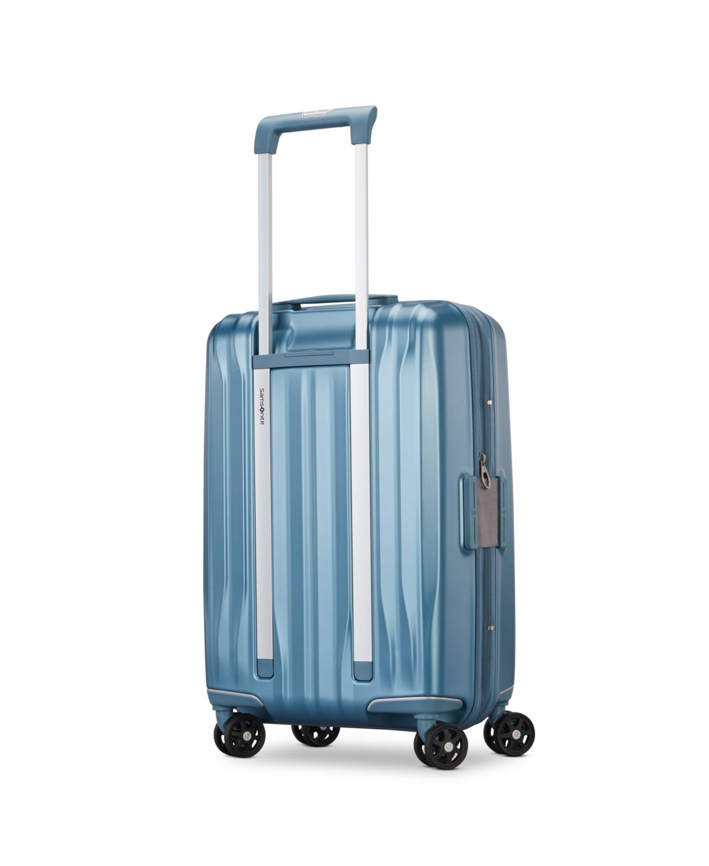 Чемодан Samsonite Uplift Hardside Carry-On Spinner, цвет: Синий — фото 3