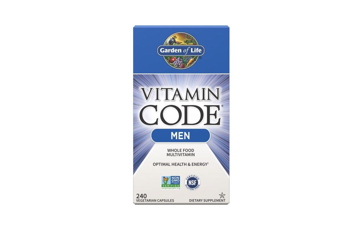 Garden of Life Vitamin Code, Men's Formula 240 Caps