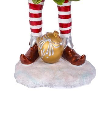 Pre-Lit Fiddle Playing Pixie Elf 3 ft