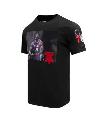 Men's Joel Embiid Black Philadelphia 76ers Player Unguardable T-Shirt