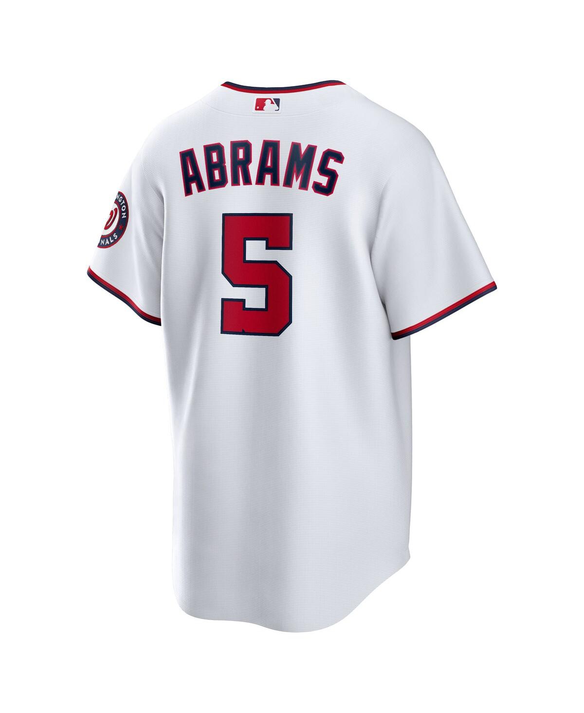 Nike Men's C.j. AbramsWashington Nationals Home Replica Jersey - White