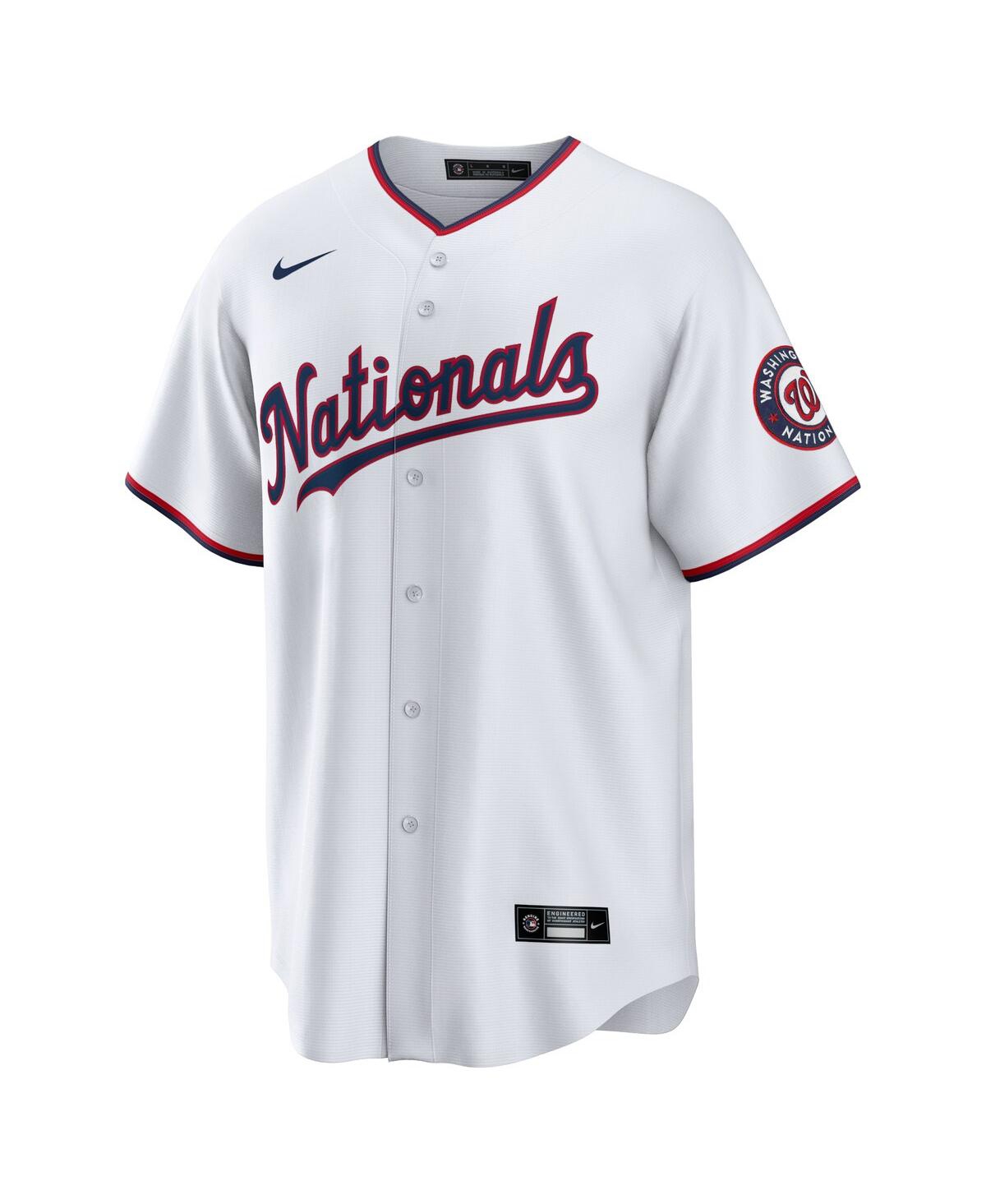 Nike Men's C.j. AbramsWashington Nationals Home Replica Jersey - White