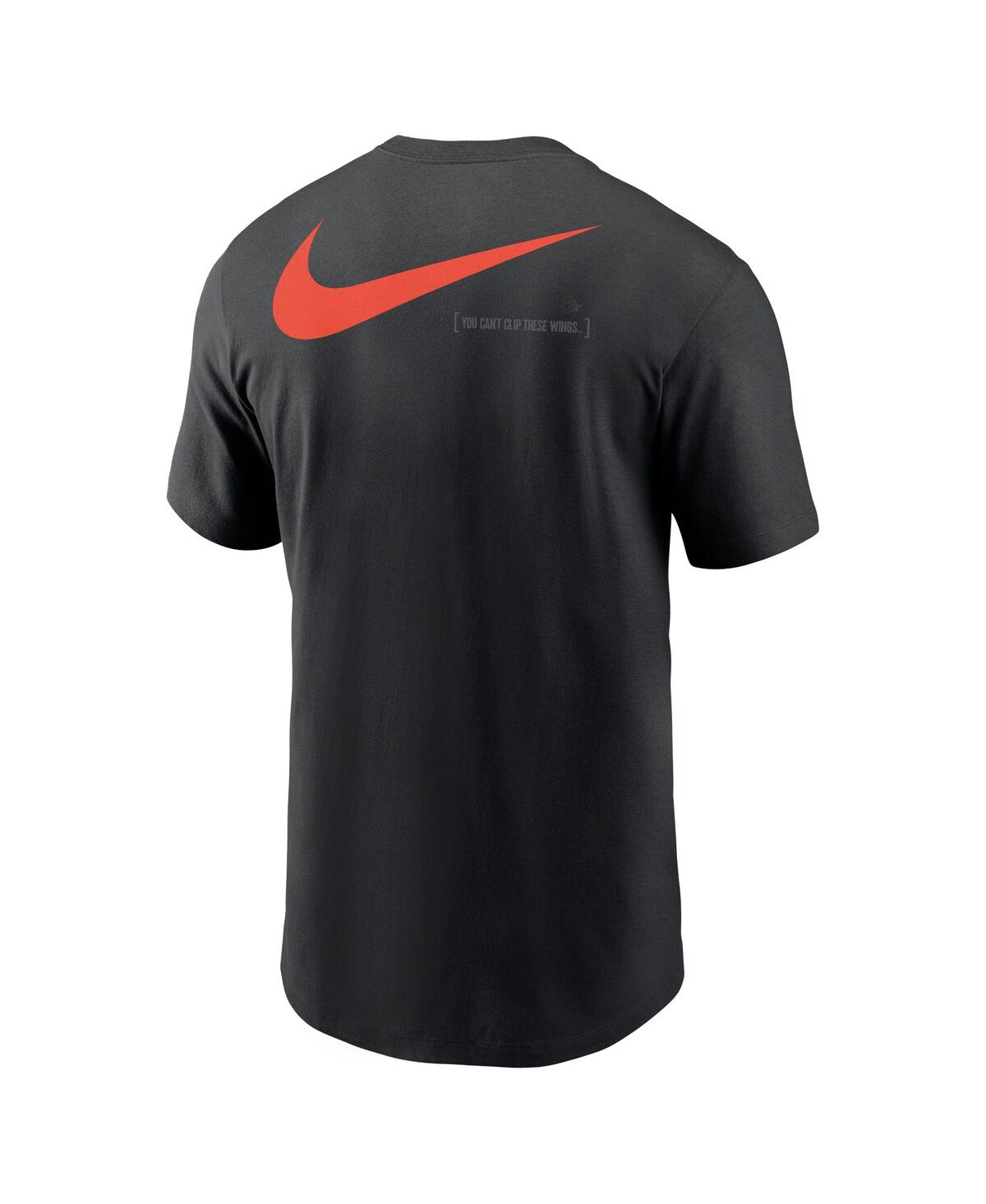 Nike Men'sBaltimore Orioles 2-Hit Speed City Connect T-Shirt - Black