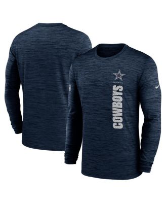 Nike Men s Navy Dallas Cowboys 2024 Sideline Velocity Performance Long Sleeve T Shirt Macy s