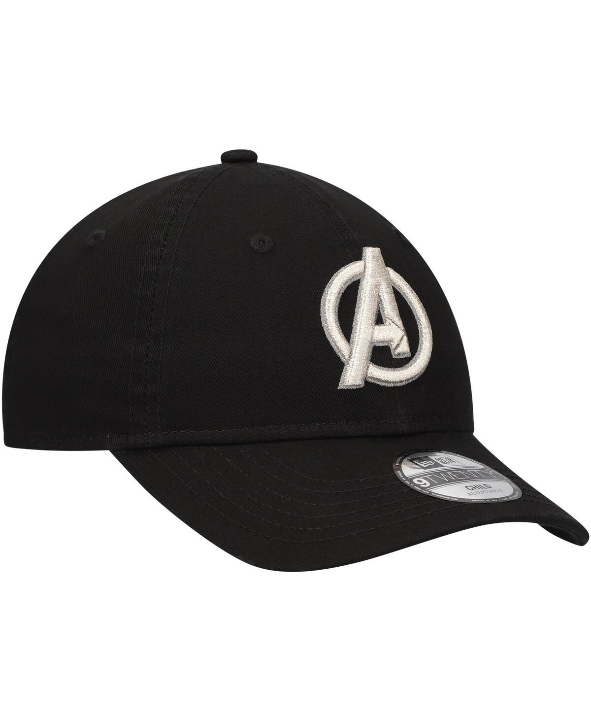 NEW ERA PRESCHOOL BLACK THE AVENGERS 9TWENTY ADJUSTABLE HAT 