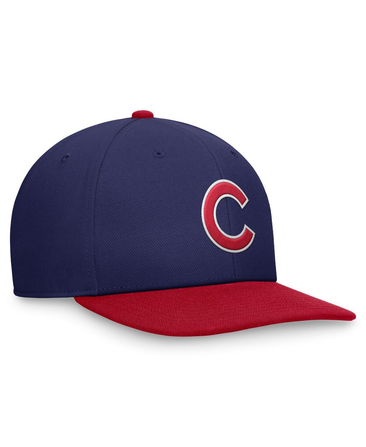 Nike Chicago Cubs Evergreen Pro  Men's Dri-fit Mlb Adjustable Hat In Royal,red