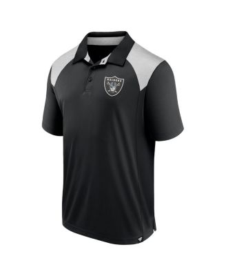 Men's Black Las Vegas Raiders Primary Polo
