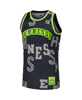 Men's Black NBA x Hennessy Hardwood Classics Neon Concrete Swingman Jersey