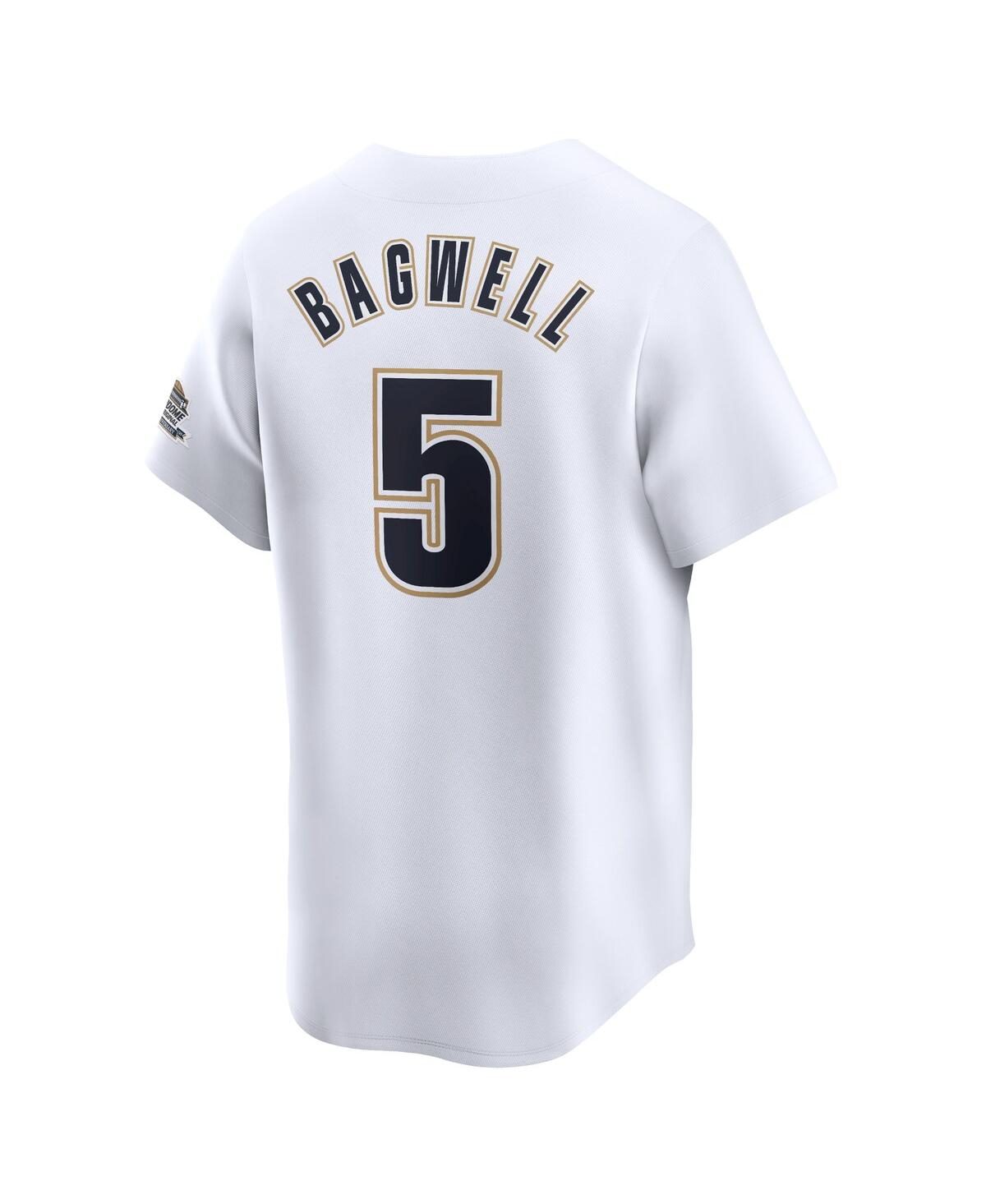 Nike Men's Jeff BagwellHouston Astros Throwback Cooperstown Collection Limited Jersey - White