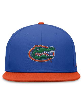 Men's Royal/Orange Florida Gators Team Logo Performance Fitted Hat