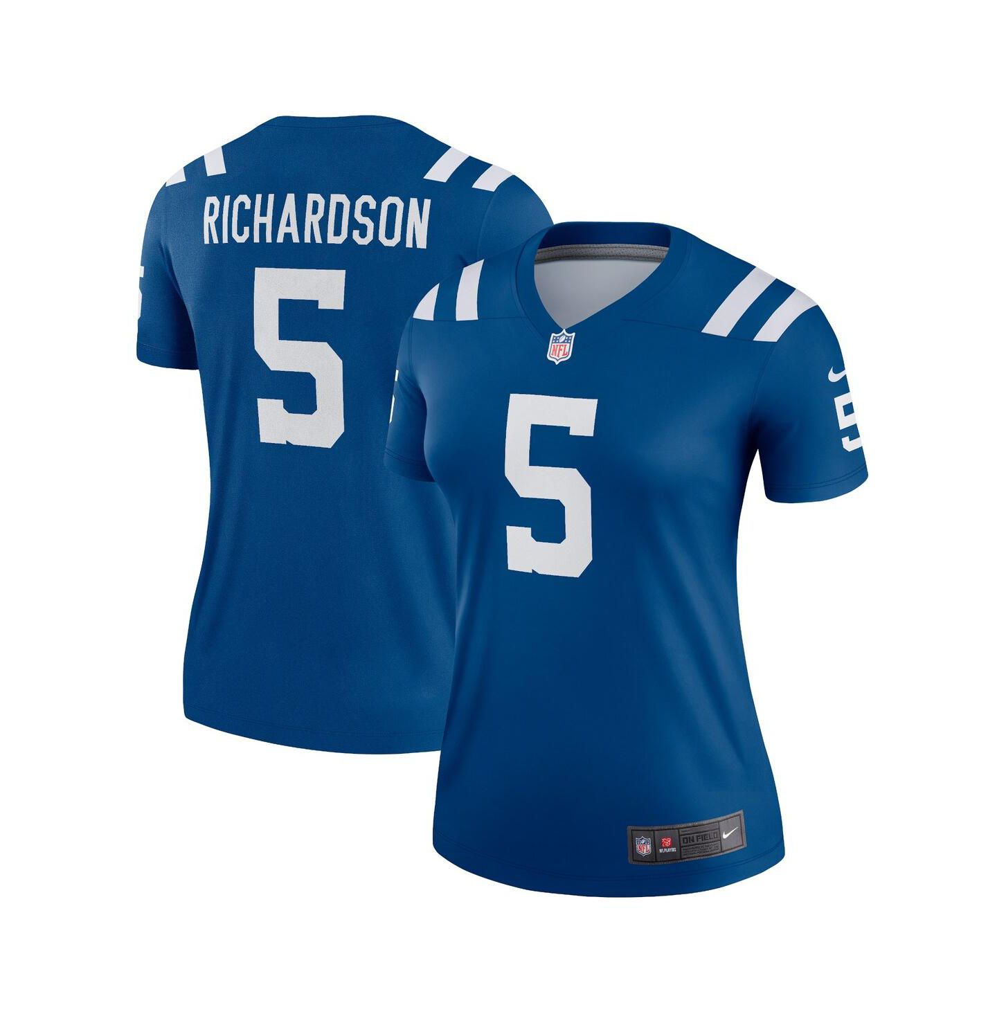Женское джерси Nike Women's Anthony Richardson Indianapolis Colts Legend Jersey, цвет: Синий — фото 1