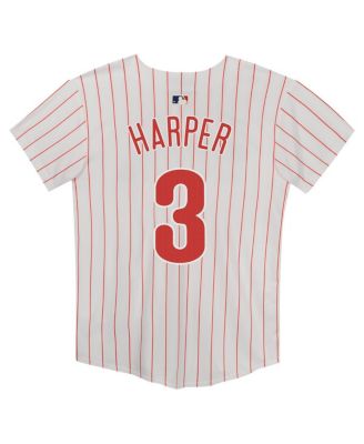Preschool Bryce Harper White Philadelphia Phillies Home Game Jersey