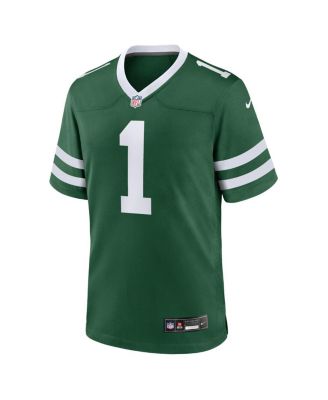 Men's Ahmad Sauce Gardner Legacy Green New York Jets Game Jersey
