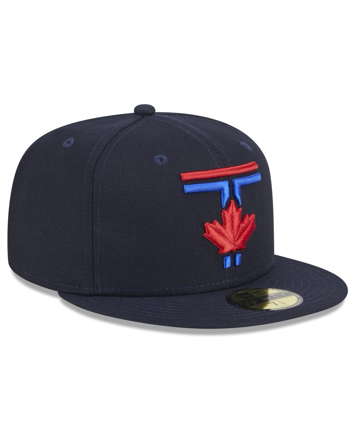 New Era Men's Navy Toronto Blue Jays 2024 City Connect 9fifty Snapback Hat In Navy