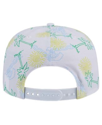 Men's White Las Vegas Raiders Vacay Golfer Snapback Hat