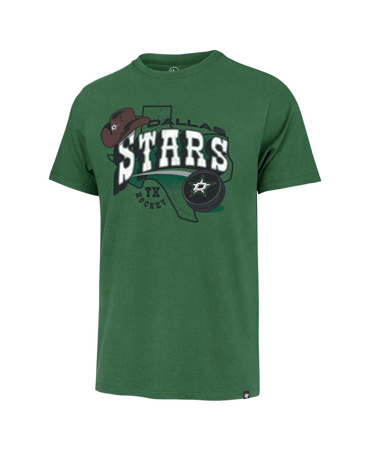 '47 Brand Men'sDallas Stars Regional Localized Franklin T-Shirt - Kelly Green