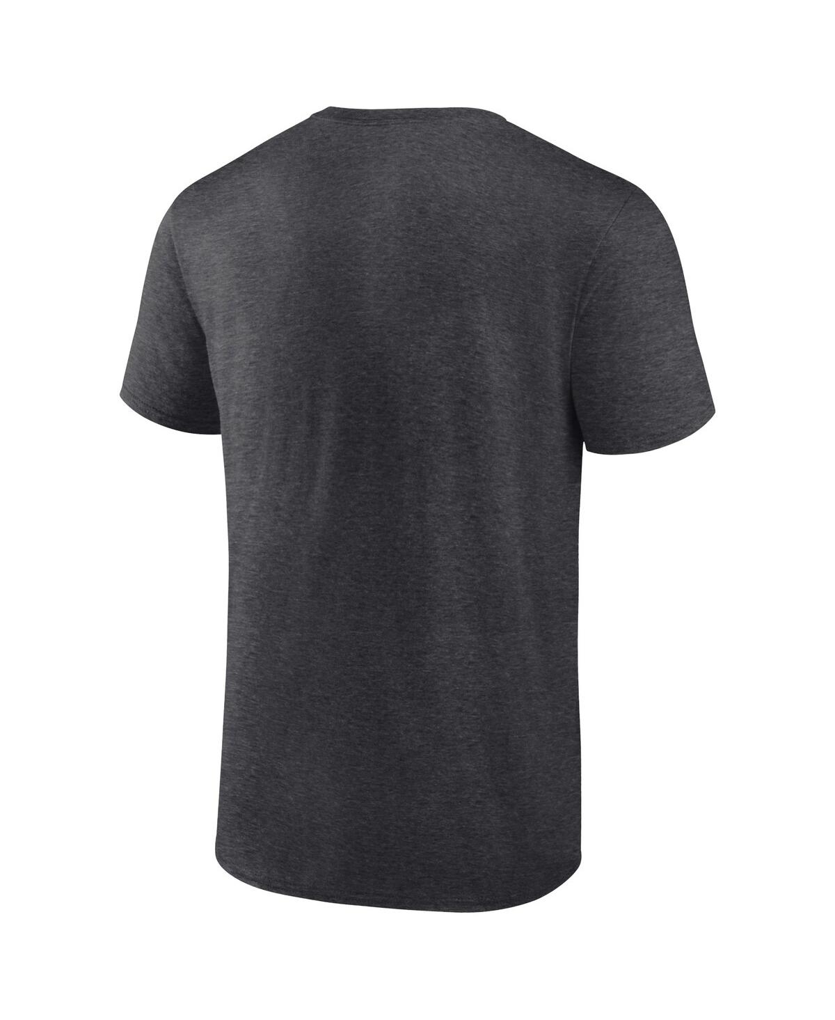 Fanatics Men's Heather Charcoal Boston Celtics 2024 Eastern Conference Champions Full Court Trap T-shirt In Heather Charcoal