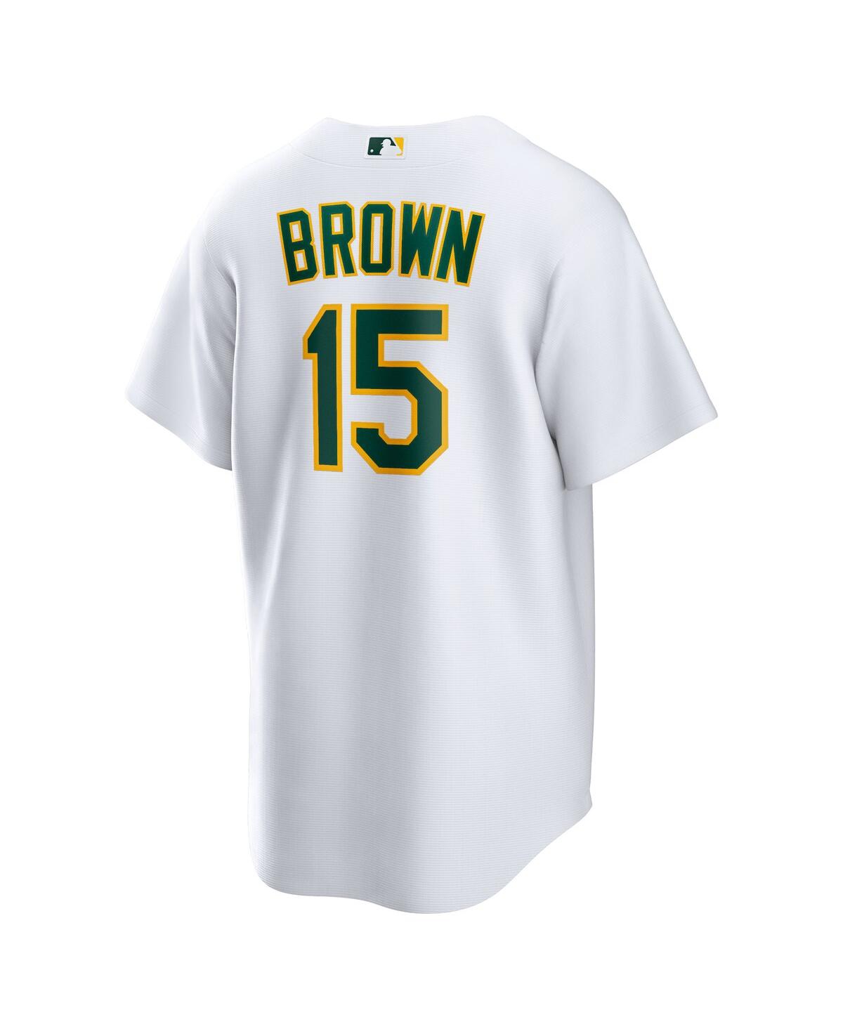 Nike Men's Seth BrownOakland Athletics Home Replica Jersey - White