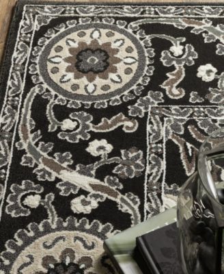 Oriental Weavers Raylan Rug Collection In Black