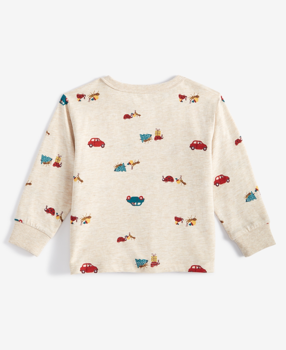 First Impressions Baby Boy Cotton-Blend Long-Sleeve T-Shirt, Created for Macy's