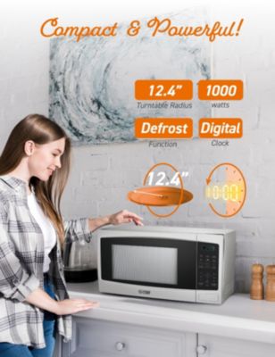 1.1 Cu. Ft. 1000W Countertop Microwave Oven