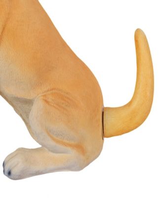 National Tree Company 28" Motion-Activated Labrador Retriever with 10 Multicolor LED Lights, Wagging Tail Music