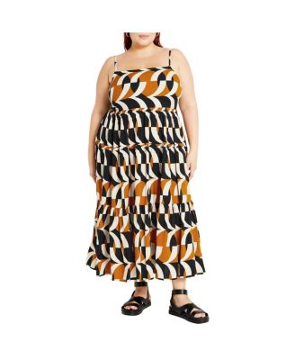 Women's Mystic Print Dress