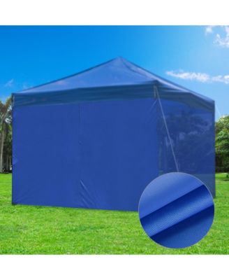 1080D 120g Privacy Sidewall UV30+ Fits 10x10ft Canopy Gazebo 2 Pieces