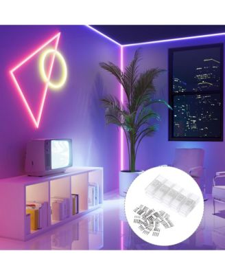 DEL-P03 10Pcs 4 Pin Connectors Accessories for 8x18mm Neon Lights Models DEL-D50R, DEL-D100R, DEL-D150R